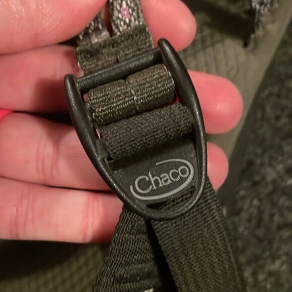 Chaco ZX/2 Ecotread Classic Strappy Comfort Sandal Size 8 Black & Gray Jacquard - Picture 5 of 5